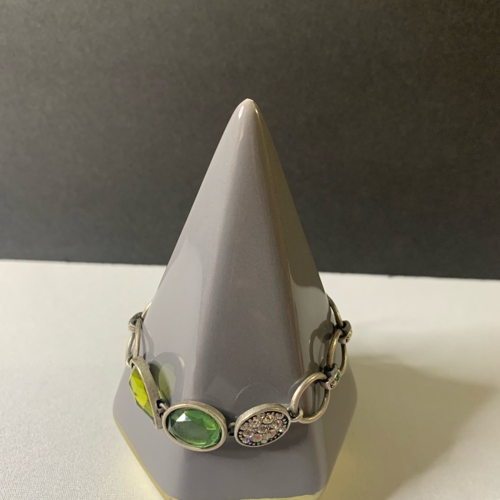 🌺 Used Lia Sophia Silver Tone Bracelet